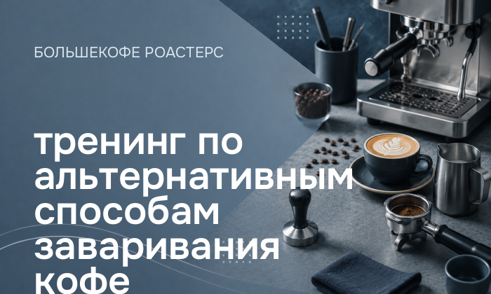 тренинг по альтернативным способам заваривания кофе
