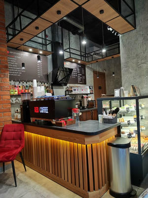 Заведение Red coffee на фото