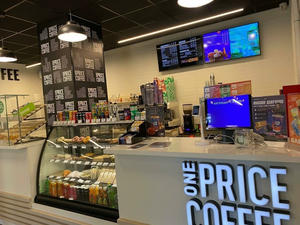 Заведение One Price Coffee на фото